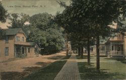 Lake Drive, Bemus Point, NY Postcard