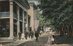 C.L.S.C. Building, Chautauqua Institution Postcard
