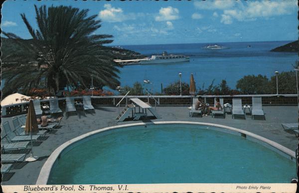 Bluebeard's Pool St. Thomas Virgin Islands Caribbean Islands