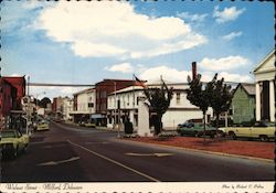 View of Walnut Street in Milford Delaware