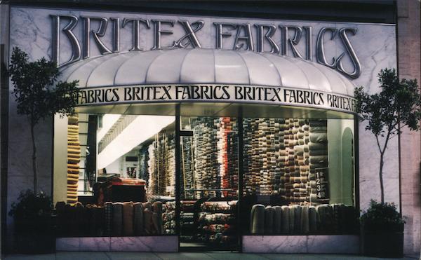 Britex Fabrics San Francisco California