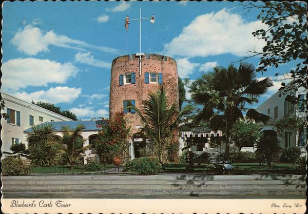 Bluebird's Castle Tower St. Thomas Virgin Islands Caribbean Islands