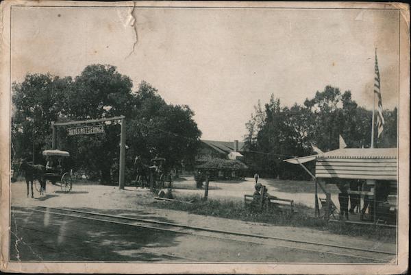 Boyes Hot Springs Entrace California