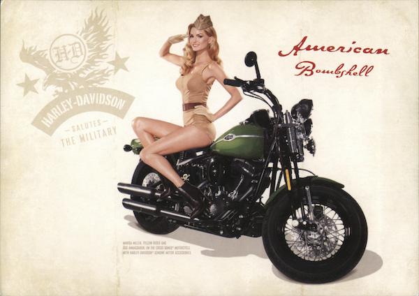 Harley Davidson Salutes The Military Motorcycles