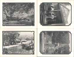 Set of 4 Historic Fairfax Views (Reproductions) California Postcard Postcard Postcard