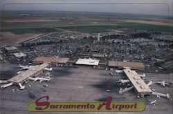 Sacramento International Airport Postcard