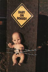 Baby on Board Postcard