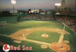 Baseball at Fenway Park Postcard
