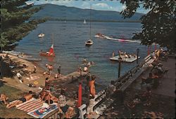 Canoe Island Lodge Postcard