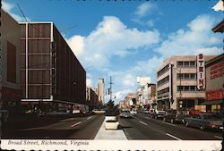 Broad Street Richmond, VA Postcard Postcard Postcard