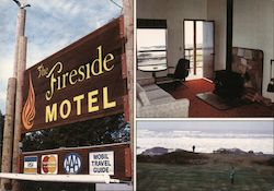 The Fireside Motel Postcard