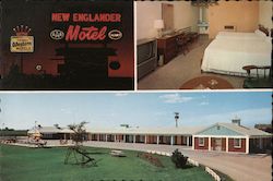 New Englander Motel Postcard