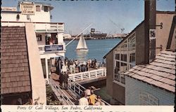 Ports O'Call Village San Pedro, CA Postcard Postcard Postcard