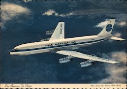 Pan American Jet Clipper Postcard
