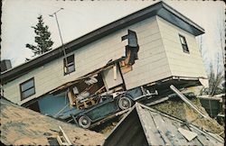 Alaskan Quake Good Friday March 27, 1964 Disasters Postcard Postcard Postcard