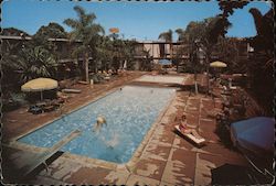 International Inn Garden Motor Hotel Long Beach, CA Jasper Nutter Postcard Postcard Postcard