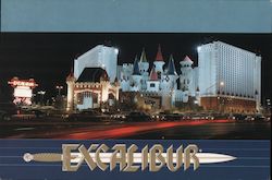 Excalibur Hotel Las Vegas, NV Postcard Postcard Postcard