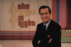 Bob Barker with The Price is Right Postcard