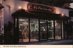 The Pink Coral Shop Postcard