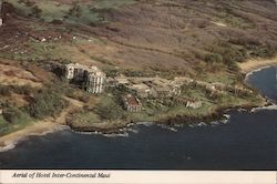 Aerial of Hotel Inter-Continental Maui Hawaii Postcard Postcard Postcard