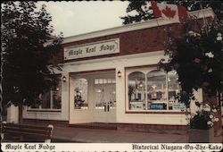 Maple Leaf Fudge Postcard