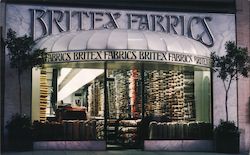 Britex Fabrics San Francisco, CA Postcard Postcard Postcard
