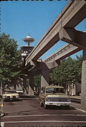 Seattle's Monorail Washington Postcard Postcard Postcard