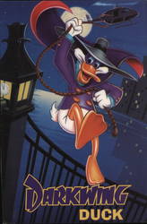 Darkwing Duck Postcard