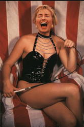 Hillary Clinton as Dominatrix Postcard