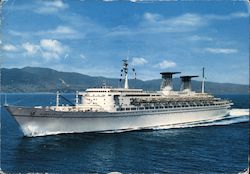 Michelangelo Cruise Ship Cruise Ships Postcard Postcard Postcard