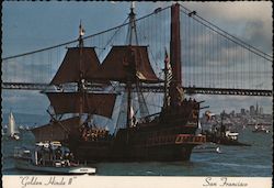 The Golden Hinde II San Francisco, CA Charlotte Von Seggessor Postcard Postcard Postcard