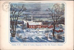 Home of the Yankee Magazine & The Old Farmer's Almanac Postcard