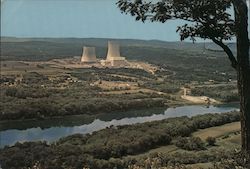 Susquehanna Nuclear Powerplant Berwick, PA Ralph E. Menne Postcard Postcard Postcard