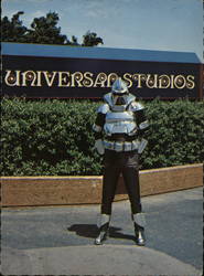 Cylon Warrior from Battle of Galactica at Universal Studios Postcard