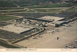 Atlanta International Aiport Georgia Postcard Postcard Postcard