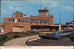 St. Jospeh COunty Airport South Bend, IN Postcard Postcard Postcard