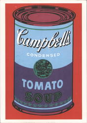 Campbell's condensed tomato soup Postcard