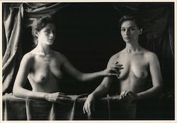 Two Nude Women, Lesbian Interest Postcard
