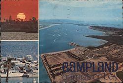 Campland on Mission Bay Postcard