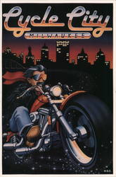 Cycle City Milwaukee Motorcycles Postcard Postcard Postcard