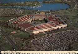 Aerial View of The Pentagon Postcard
