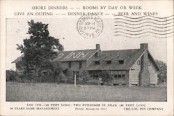 The Log Inn on Chesapeake Bay Postcard