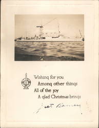 Wishing for you Among other things All of the joy A Glad Christmas Brings Ships Original Photograph Original Photograph Original Photograph