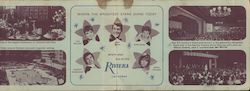 Riviera Ed Ames Frankie Ortega Auographed Las Vegas, NV Performers & Groups Postcard Postcard Postcard