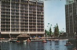 Water World at the Disneyland Hotel Gregg Millett Postcard Postcard Postcard