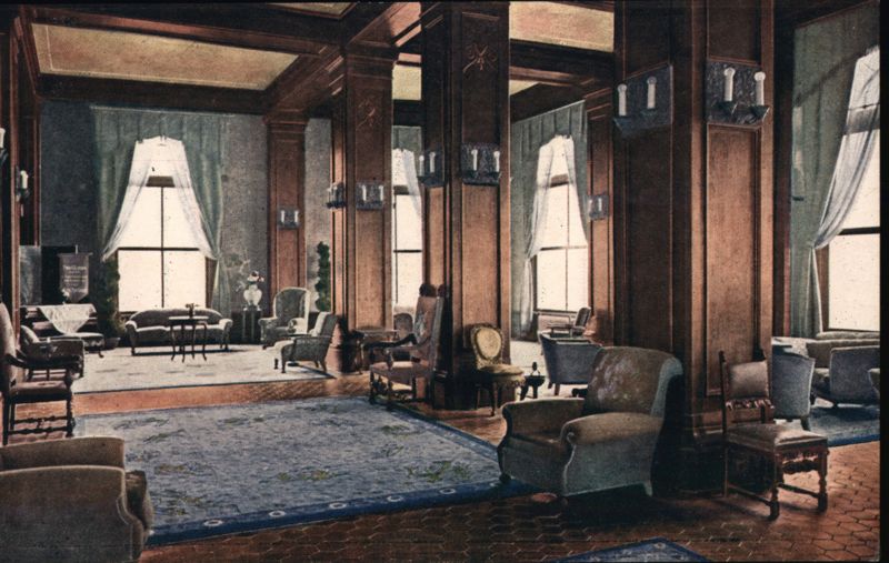 Hotel New Grand Yokohama Lounge Interior Japan