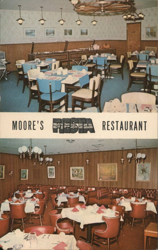 Moore's Fiesta Restaurant Interior, Nashville, Indiana