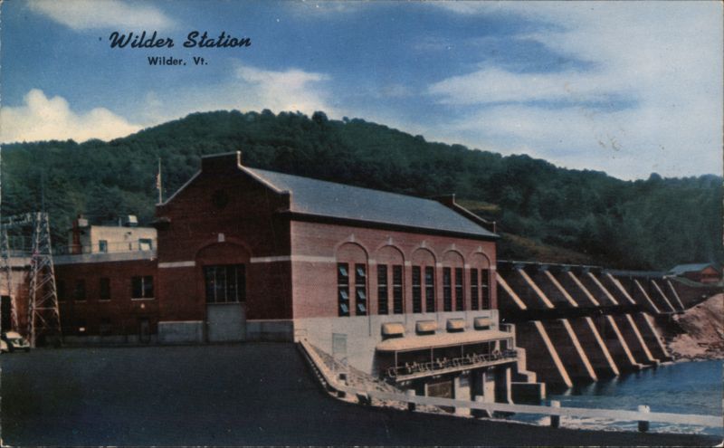 Wilder Hydroelectric Station and Dam, Wilder, VT Vermont
