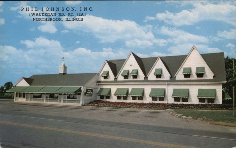 Phil Johnson Restaurant, Waukegan Road, Northbrook, IL Illinois