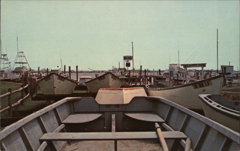 Boats at Snug Harbor, Galilee, Rhode Island